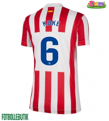 Atletico Madrid Koke #6 Hemmatröja Kvinnor 2025-26 Kortärmad